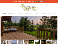 Tablet Screenshot of breweryfarmdorset.com